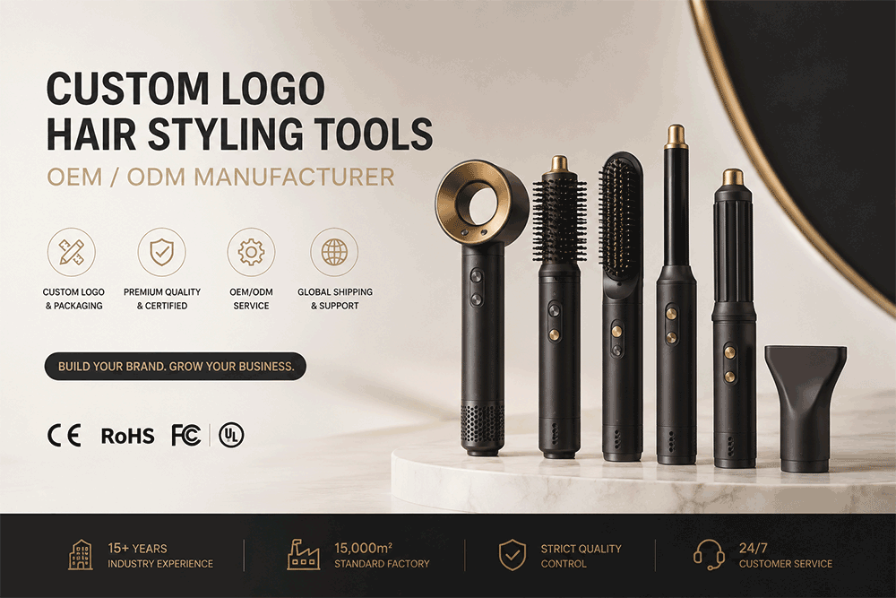 Custom Logo Hair Styling Tools OEM Manufacturer