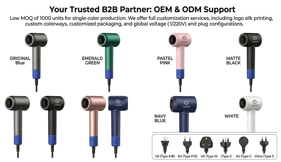 Low MOQ Hair Styling Tools Manufacturer