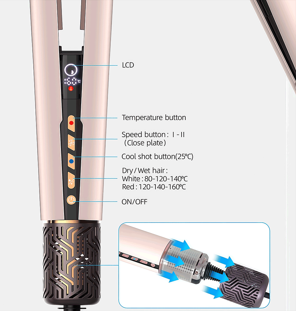 Hair Straightener Manufacturer with Custom Packaging