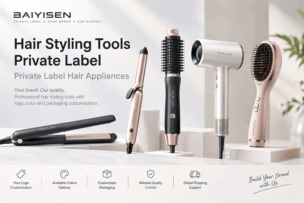 private label hair appliances manufacturer