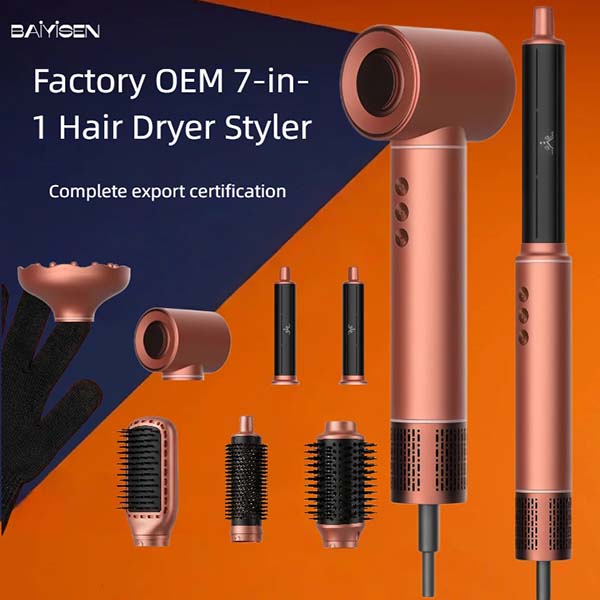 7-in-1 High-Speed Hair Styler Dryer in Luxe Purple