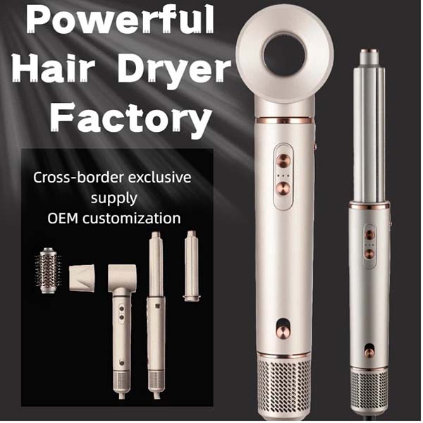 Custom 9-in-1 Multifunctional Hair Dryer with BLDC Motor