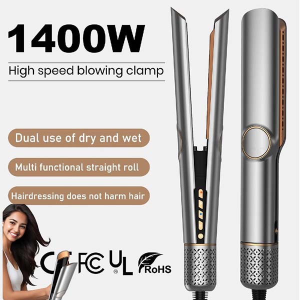 2-in-1 Ionic Hair Dryer Straightener