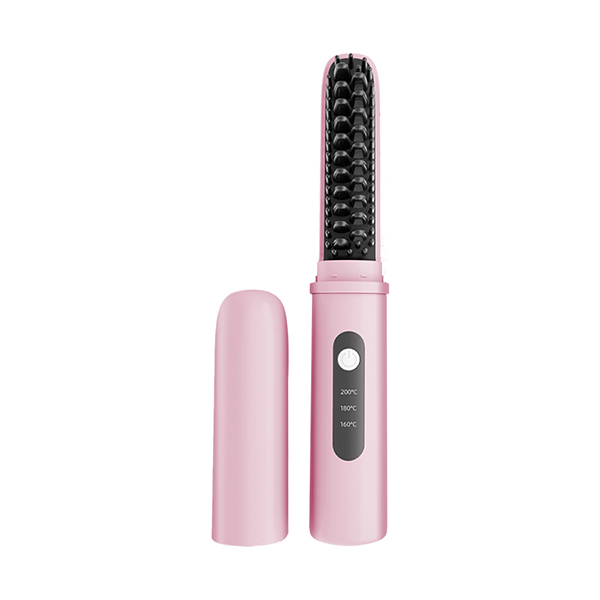 Wireless Mini Hair Straightening Brush Comb