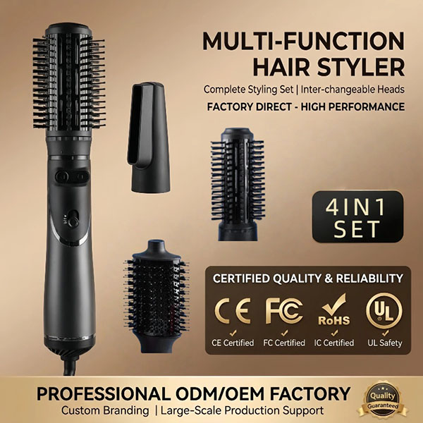 Professional Hair Dryer, 220-240V Multi-speed Low Noise Fast Drying Salon Hair Dryer