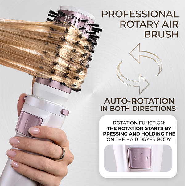 2 in 1 Auto Rotating Hot Air Brush