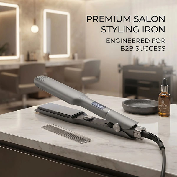  Fast Heating MCH Flat Iron with Negative Ion Function